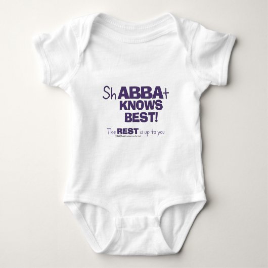 Body ShABBAt Abba connaît le mieux (Devant)
