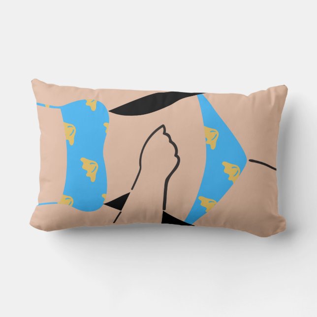 body shape style  kussen (Achterkant)