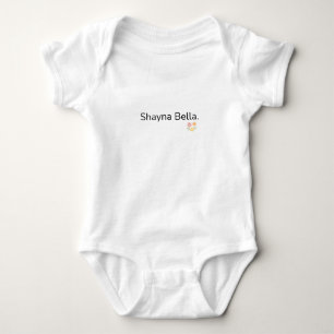 Body Shayna Bella pour bébé