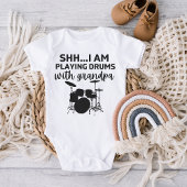 Body shh je joue de la batterie avec grand-père Funny D