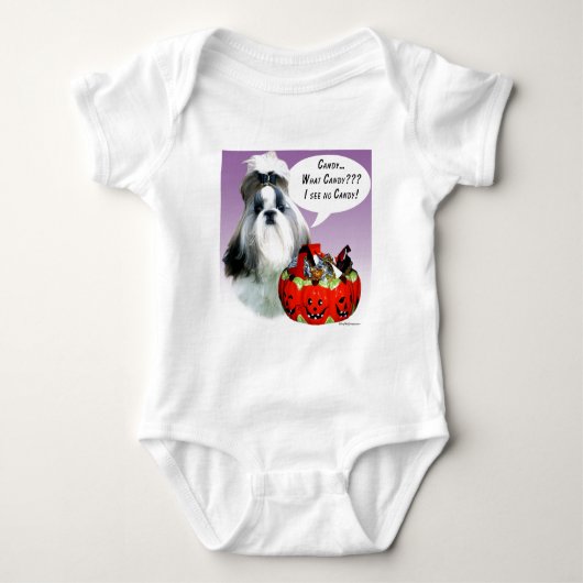 Body Shih Tzu (préparé) Halloween Candy (Devant)