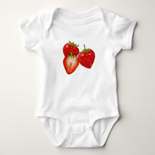 Body Shirt fraise (Devant)