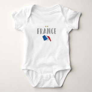Body Shirt French Flag fan de football de France Soccer