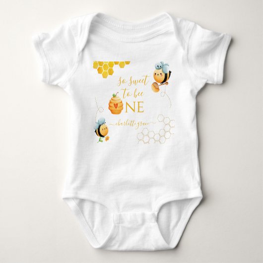 Body Si Douce D'être Une Abeille Anniversaire (Devant)