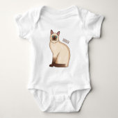Body Siamese cat cartoon (Devant)