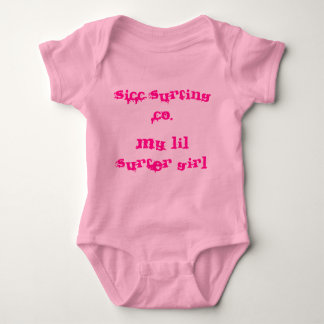 Body Sicc Surfing Company Baby Girl Surf Ou Lait Baby