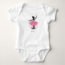 Silhouette élégante de ballerine ballet