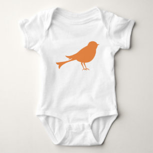 Body Silhouette orange d'oiseau