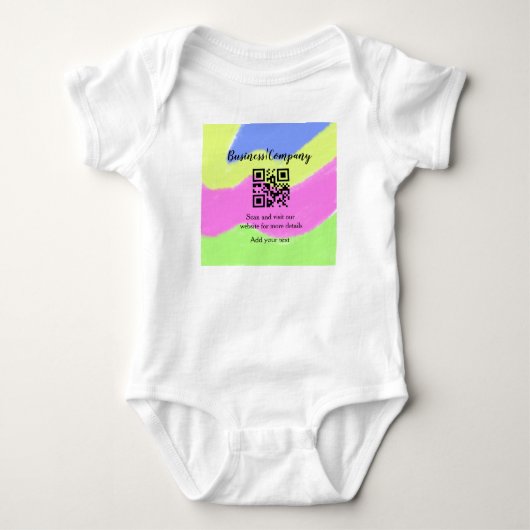Body Simple entreprise site web code-barres QR ajouter (Devant)