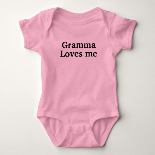 Body Simple gramma m'aime les bébés (Devant)