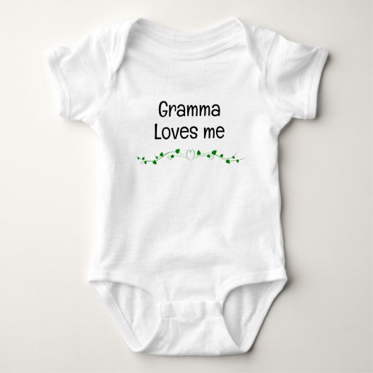 Body Simple gramma m'aime les bébés (Devant)