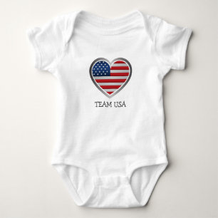 Body Simple Modern America Fan cheing USA Flag nom de l