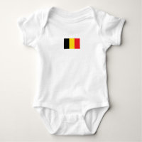 Simple Moderne Belgique National Drapeau Vêtements