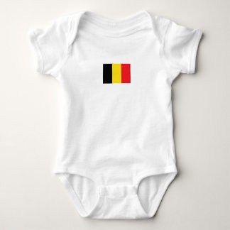 Body Simple Moderne Belgique National Drapeau Vêtements