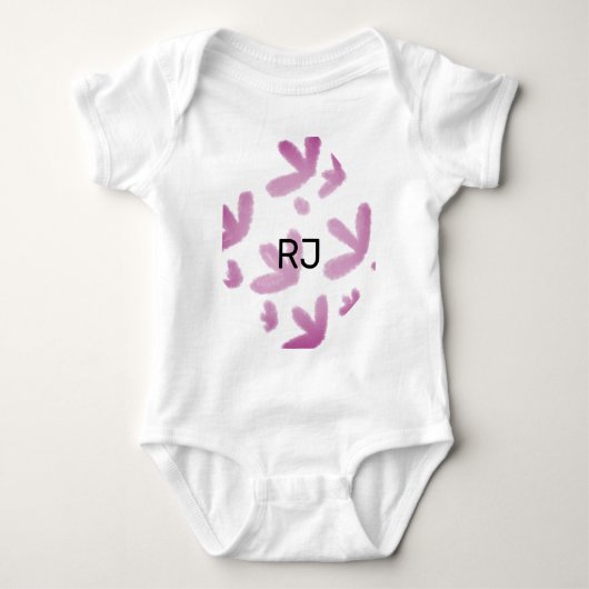 BODY SIMPLE MODERNE MODERNE MONOGRAM ÉLÉGANT CHIC STYLE (Devant)