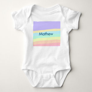 Body simple monogramme de lettre initiale ajoutez votre