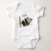 Body Simplement accrocher' Baby Bodysuit par Adiela Ako (Devant)