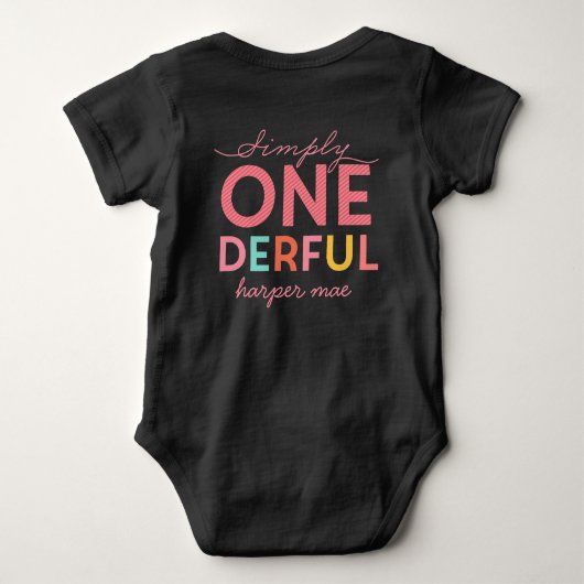 Body SIMPLEMENT ONEDERFUL MERVEILLEUX (plus lumineux) (Dos)
