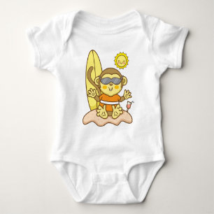 Body Singe avec le surf de la carte