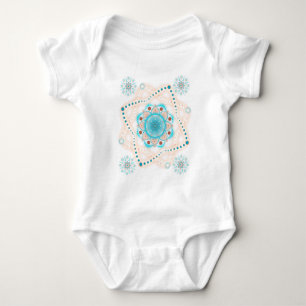 Body SK8 Aqua floraux Mandalas 