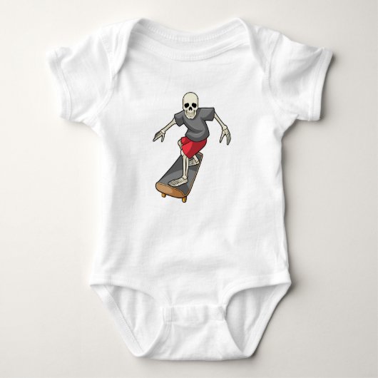 Body Skeleton en skateboard (Devant)