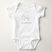 Body Sky Blue Custom Baby Name (Devant)