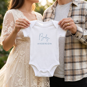 Body Sky Blue Custom Baby Name