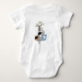 Body Sleeping cat Tote Bag (Dos)