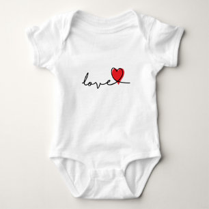 Body Slogan Love. Des coeurs. Jour de Saint-Valentin.