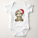 Body Sloth Christmas Winter Animaux Slots<br><div class="desc">Le paresseux à Noël avec des lumières de fées. Animaux amusants avec des cadeaux et de la neige pour les vacances. Un doux salut de Noël. Les fentes sont des animaux mignons et parfaits pour Noël.</div>