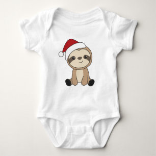 Body Sloth Noël Neige hiver Animaux Sloths Baby Bo