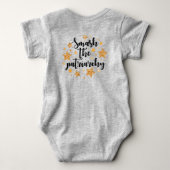 Body Smash Le Patriarcat ! Bodysuit bébé (Dos)