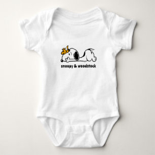 Body Snoopy & Woodstock Sourire Rire Éclat de rire