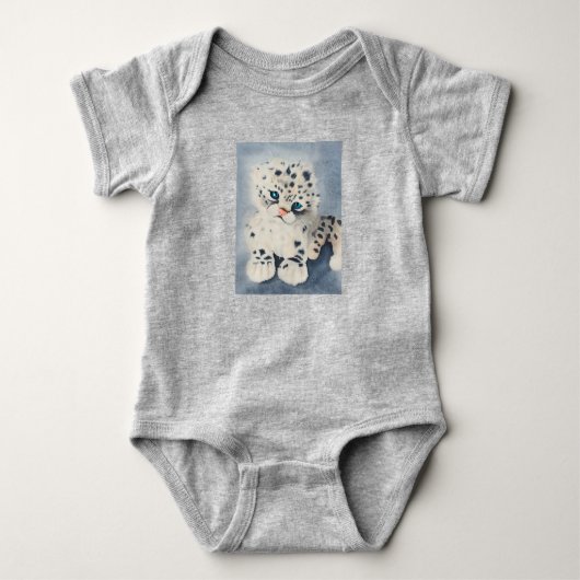 Body Snow Leopard for a baby (Devant)