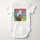Body Snowdrop & wren oiseau summon le printemps (Dos)