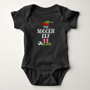Body Soccer Elf Famille Correspondant Groupe de Noël El