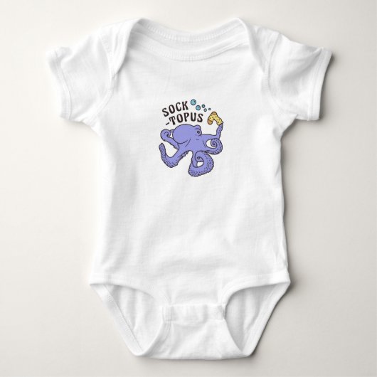 Body Socktopus Bleu Octopus Avec Sock Funny Meme (Devant)