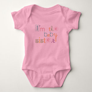 Body Soeur Bébé Rose Fille Bébé Romper