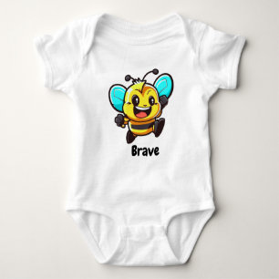 Body Sois courageuse abeille 