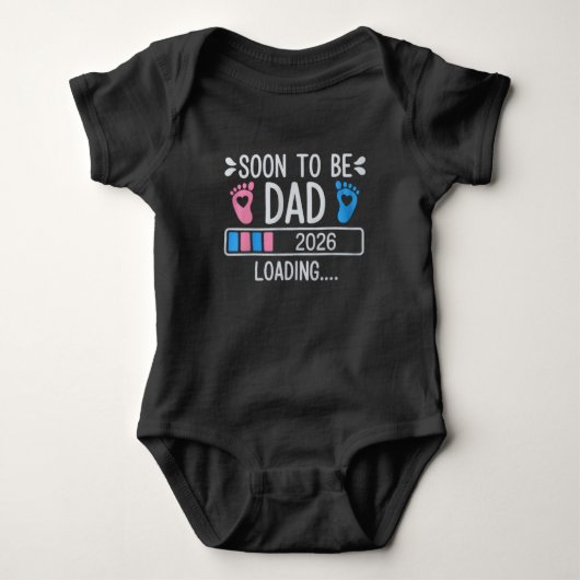 Body Soon to Be Dad 2026 Loading Pregnancy Announcement (Devant)