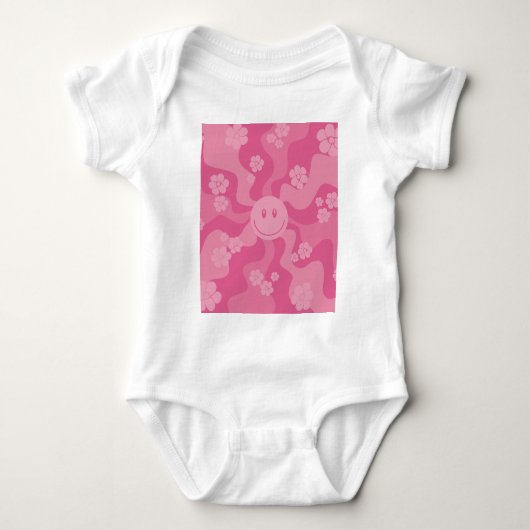Body Sourire - rose (Devant)