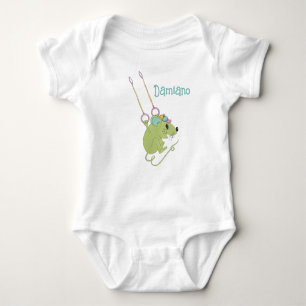 Body 'Souris acrobatique' Boy Boy Bodysuit personnalisa