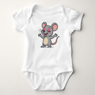 Body Souris de dessin animé mignonne se maquillant