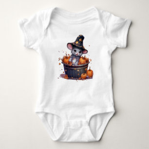 BODY SOURIS HALLOWEEN ADORABLE DANS UN BUCKET