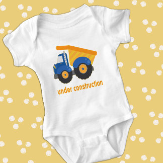 Body Sous Construction Blue Truck