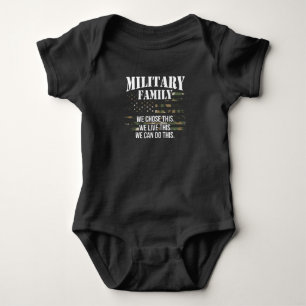 Body Soutien à la famille militaire patriotique