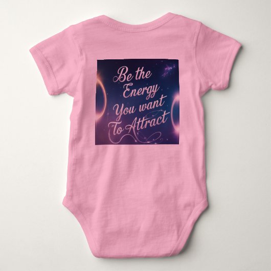 Body Soyez l'énergie que vous voulez attirer - Aura Vib (Dos)