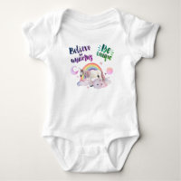 Soyez Unique Girly Moon Unicorns Rainbow