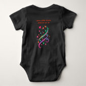 Body Sparkle - Licorne Tee en coton (Dos)