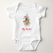Body Splash Art Jote Cockapoo Chien Baby Bodysuit (Devant)